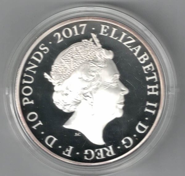 Boxed 2017 Silver Proof Five Ounce First World War Anniversary Coin - Image 2