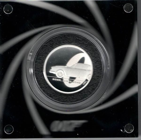 Boxed 2020 Royal Mint Silver Half Ounce James Bond Coin . This coin contains half an ounce of fine silver. All of our silver coins are in stock.