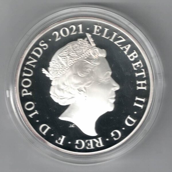 Boxed 2021 Silver Proof Five Ounce HRH The Duke Of Edinburgh - Image 2