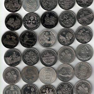 30 Mixed Crown Coins for Elloriya