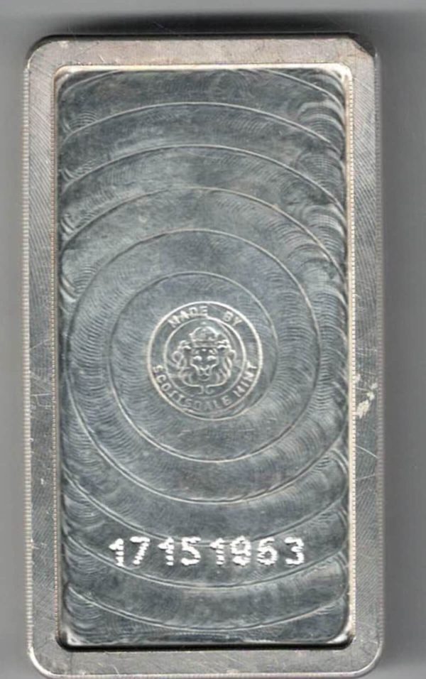 Ten Ounce Silver Scottsdale Stacker Bar - Image 2