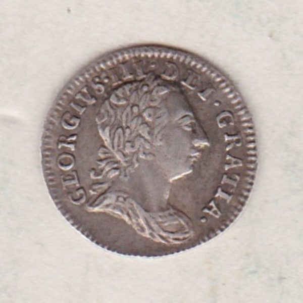 1766 Silver Maundy Penny - George III - Image 2