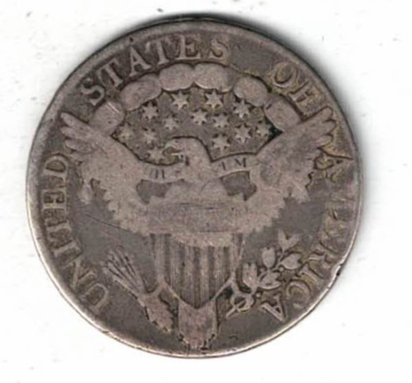 1806 USA Draped Bust Silver Half Dollar Coin - Image 2