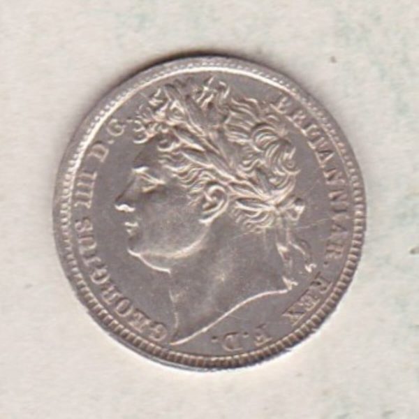 1825 Silver Maundy Penny - George IV - Image 2