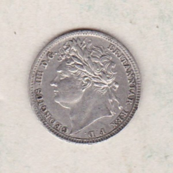 1828 Silver Maundy Penny - George IV - Image 2