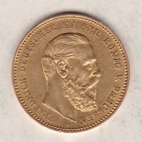 1888 A Germany Gold Ten Mark - Image 2