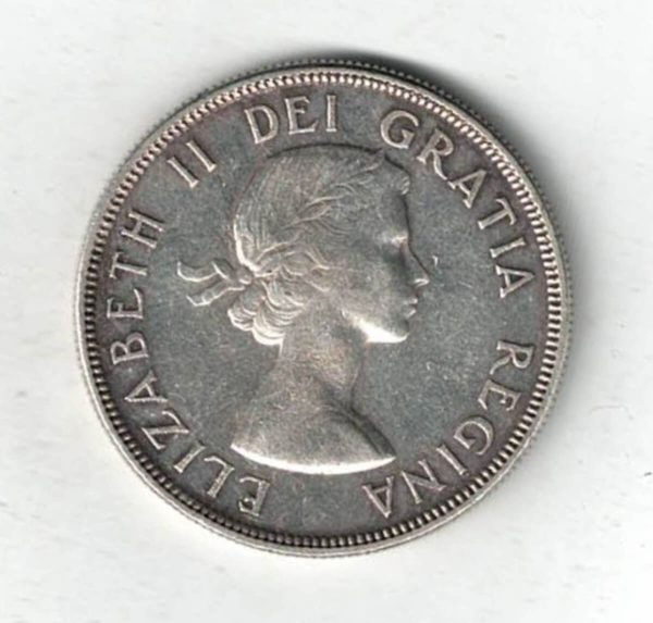1954 Canada Silver One Dollar Coin - Image 2