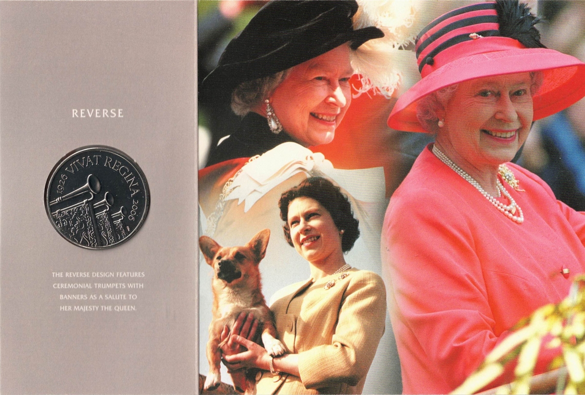 2006 Five pound Vivat Regina HM Queen Elizabeth 80th Birthday - Image 4