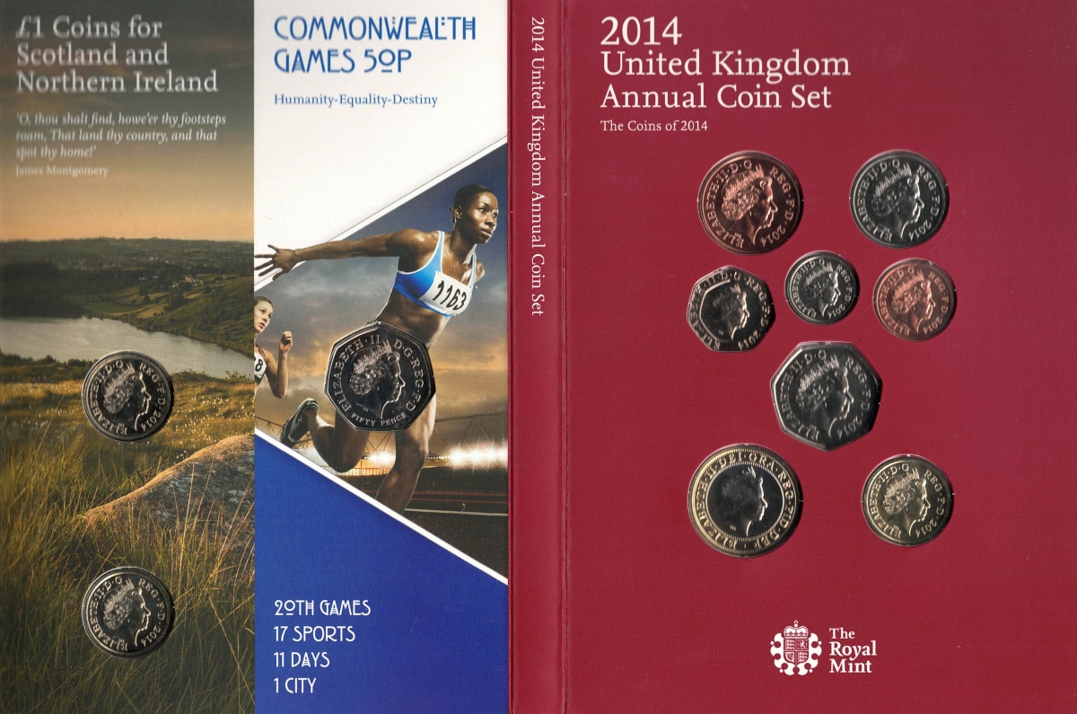 2014 Royal Mint Annual Fourteen Coin Set - Image 4