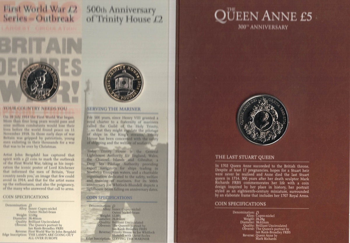2014 Royal Mint Annual Fourteen Coin Set - Image 3