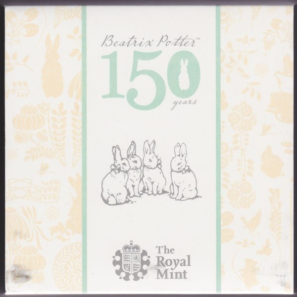 2016 Gold Proof Fifty Pence Beatrix Potter - Image 5