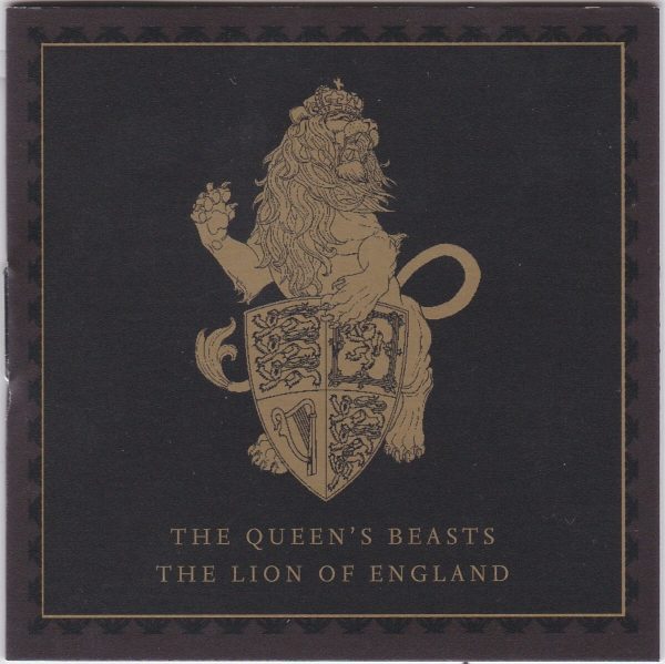 2017 Gold Proof Quarter Ounce Lion Of England - Image 5
