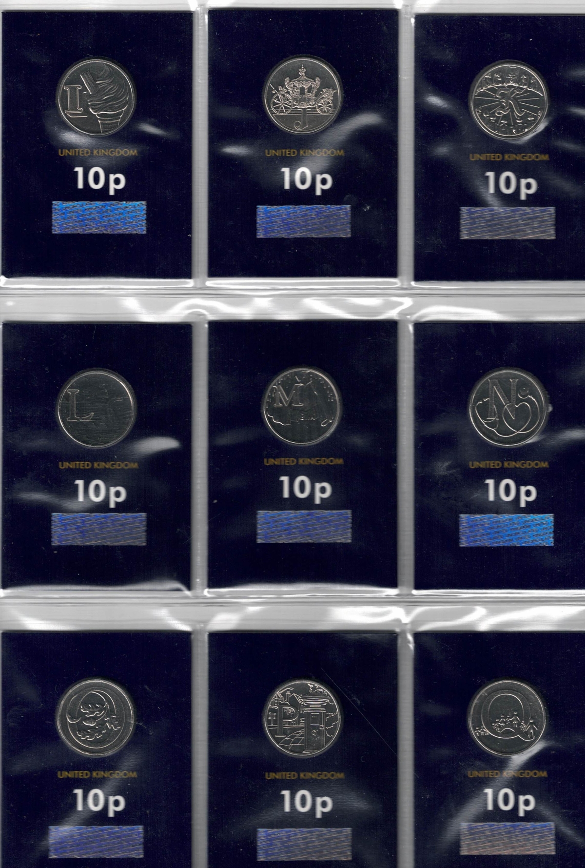 2019 A To Z 10 Pence Coin Set - Image 3
