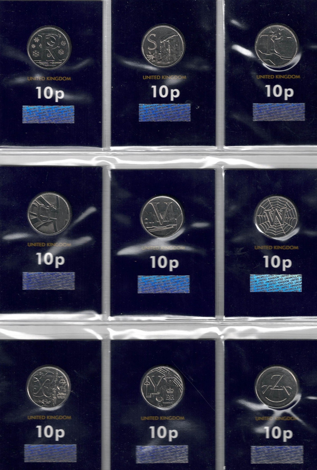 2019 A To Z 10 Pence Coin Set - Image 5