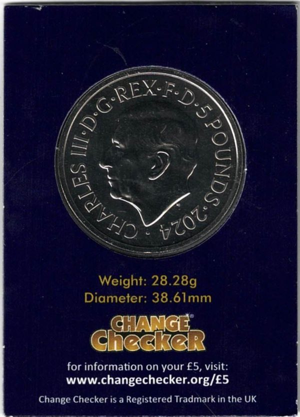 2024 Five Pound 007 James Bond Coin - Image 2