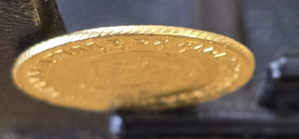1806 Gold Half Guinea Coin - Image 3