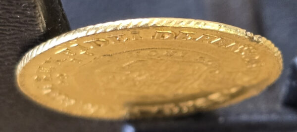 1806 Gold Half Guinea Coin - Image 6