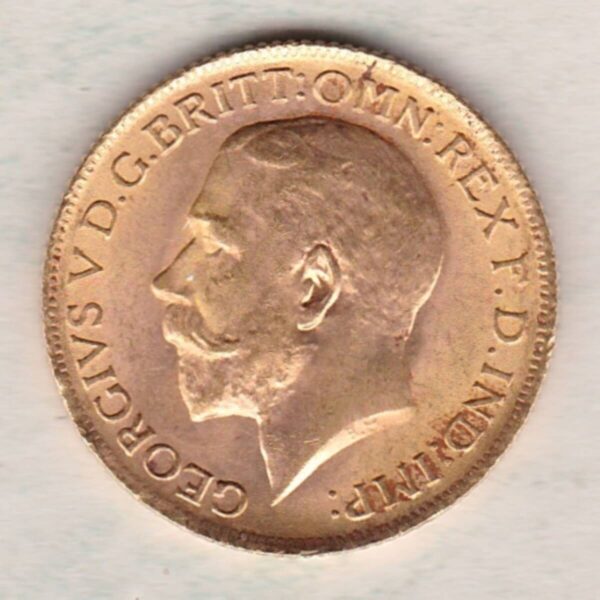 1916 Gold Sovereign Coin - George V - Image 2