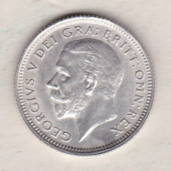 1927 Silver Sixpence Modified Effigy – George V - Image 2