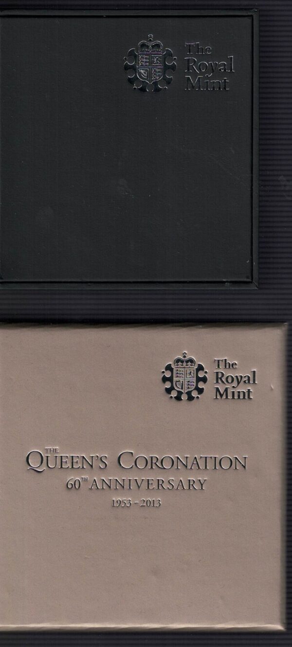 2013 Five Pound Silver Proof Queen's Coronation 60th Anniversary - Image 4