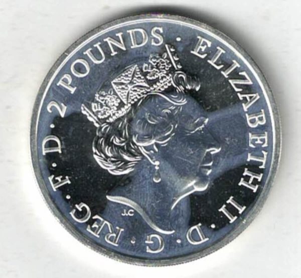 2016 Silver One Ounce Year Of The Monkey Coin - Image 2