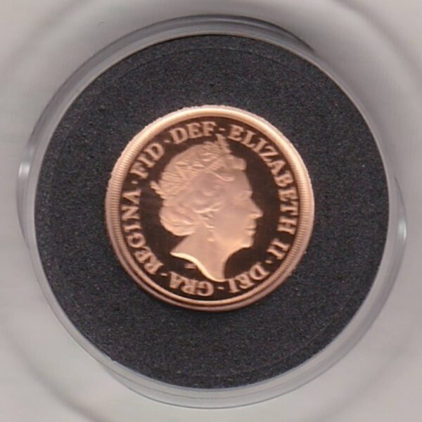 2018 Gold Proof Quarter Sovereign - Image 2