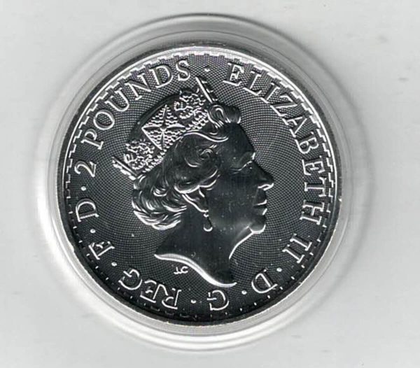 2022 Silver Britannia One Ounce Coin - Image 2