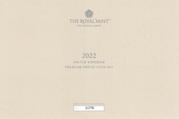 Boxed 2022 Royal Mint Thirteen Coin Premium Proof Set - Image 4