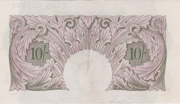 B251 Peppiatt Ten Shillings D61D Banknote - Image 2