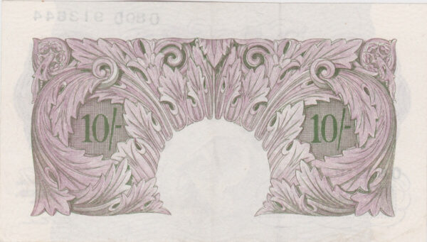 B251 Peppiatt Ten Shillings O80D Banknote - Image 2