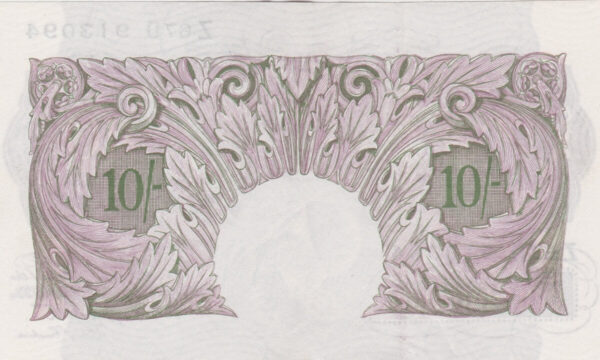 B251 Peppiatt Ten Shillings Z67D Banknote - Image 2