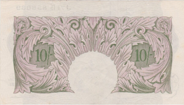 B251 Peppiatt Ten Shillings J71D Banknote - Image 2