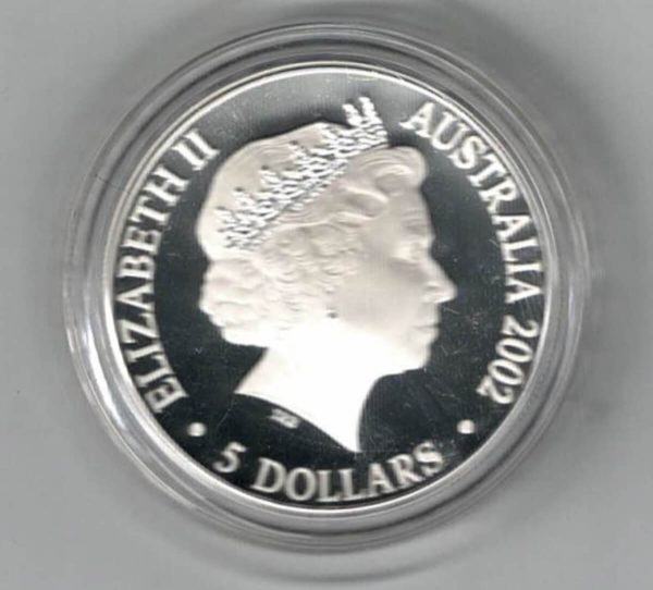 Boxed 2002 Australia Silver Proof One Ounce The Queen Mother - Image 2