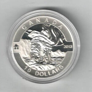 Boxed 2013 Canada Silver Half Ounce The Inukshuk Coin. This coin contains half an ounce of fine silver. All of our silver coins are in stock.