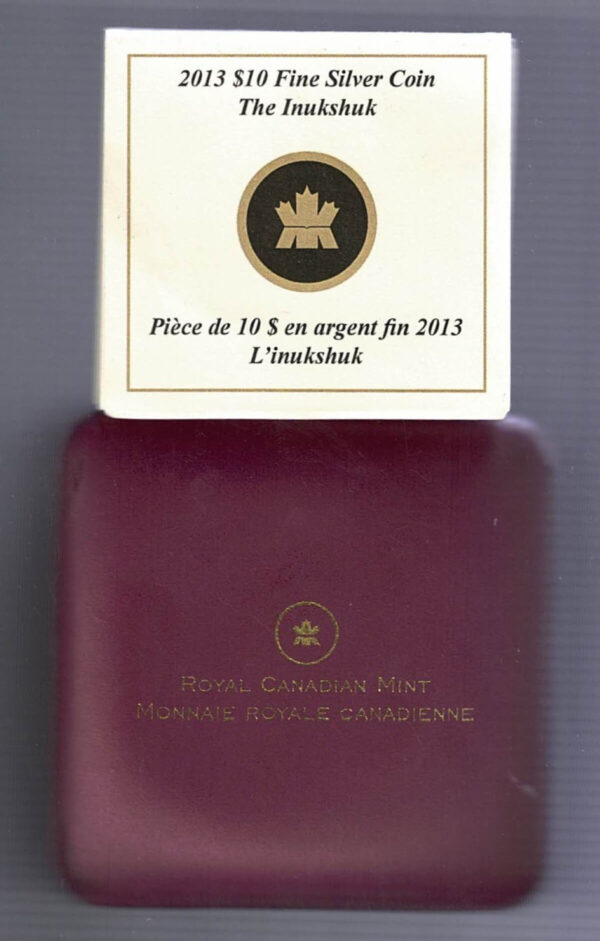 Boxed 2013 Canada Silver Half Ounce The Inukshuk Coin - Image 3
