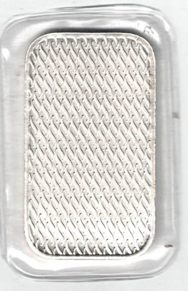 One Ounce Silver Bar Scottsdale Mint - Image 2