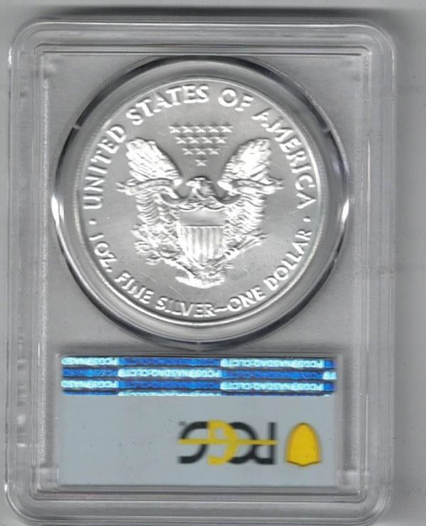 Slabbed PCGS 2020 Silver USA One Ounce Eagle Coin - Image 2