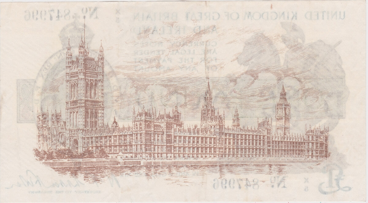 T24 Fisher One Pound Last Series Banknote - Image 2