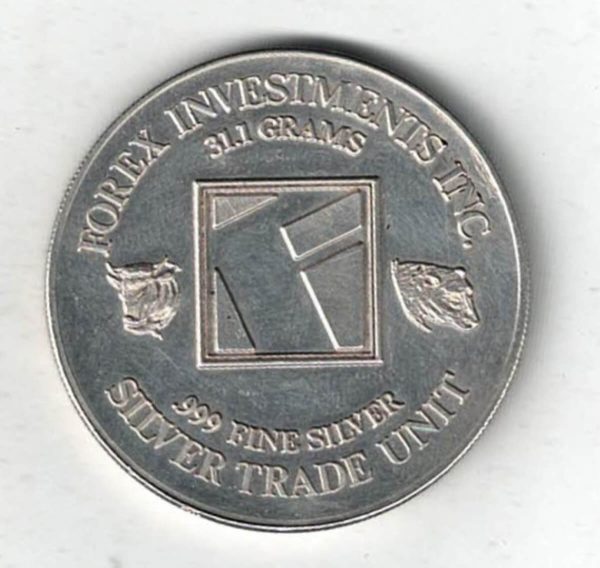 The International World Trade Unit Silver One Ounce Round - Image 2