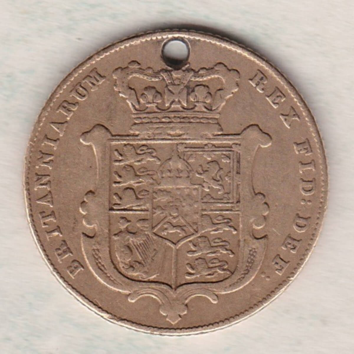 Holed 1826 Gold Sovereign – George IV - Image 2