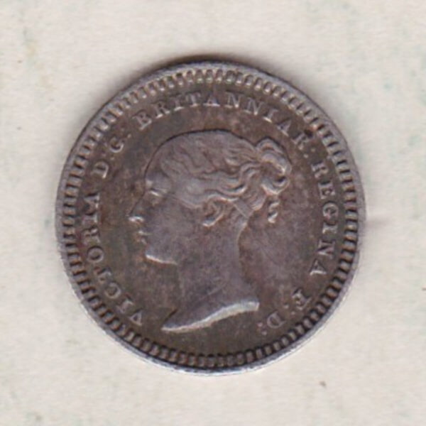 1838 Silver Three Halfpence Coin - Image 2