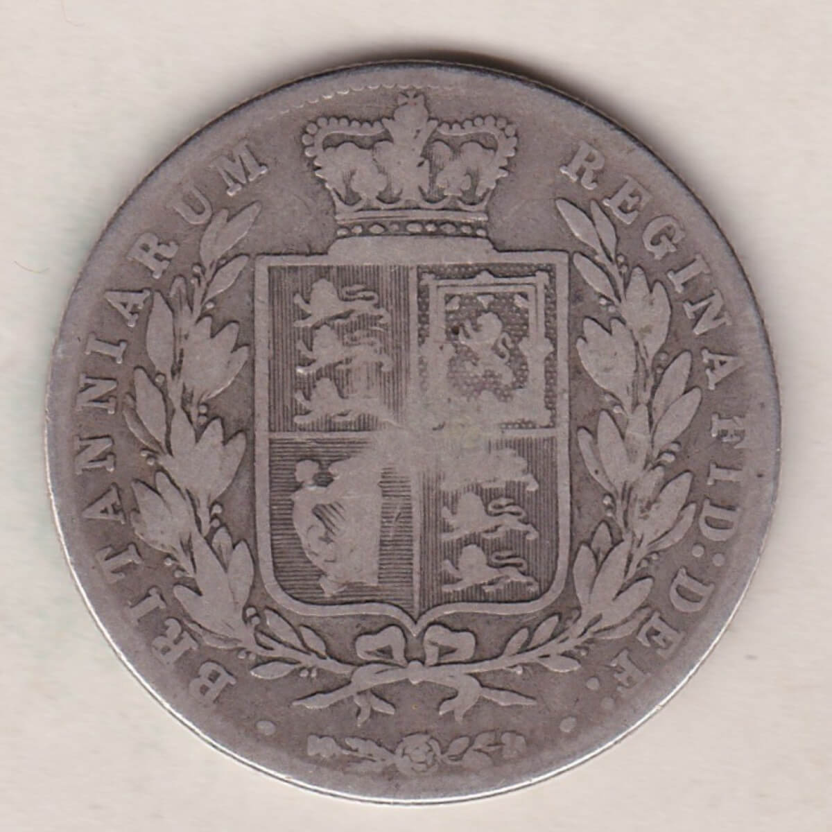 1879 Silver Halfcrown - Young Head - Image 2