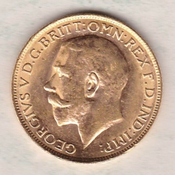 1917 P Gold Sovereign - George V - Image 2