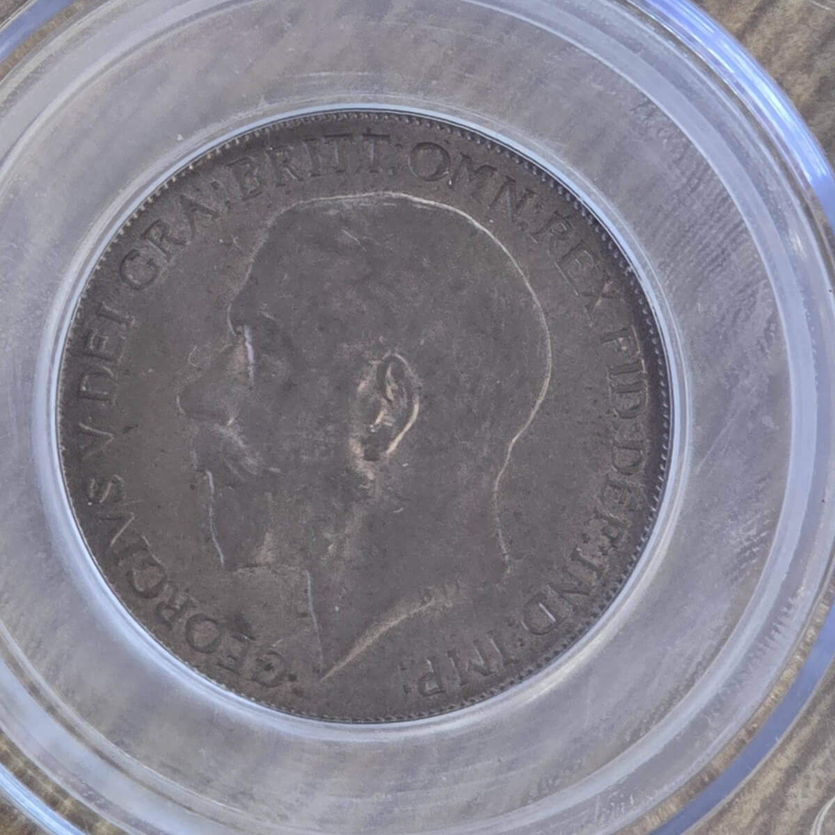 1922 Bronze Penny Coin CGS AU 78 - George V - Image 4