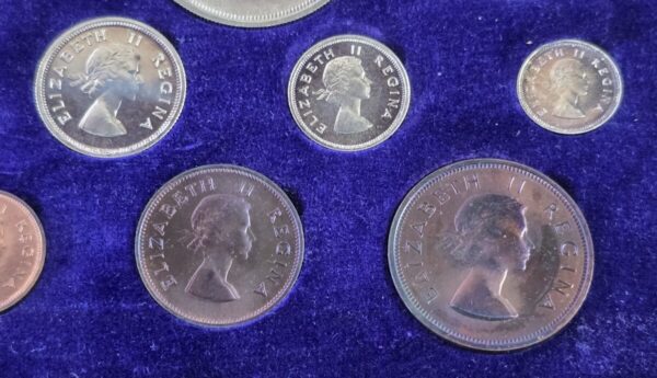 1955 South Africa Eleven Coin Proof Set - Image 11