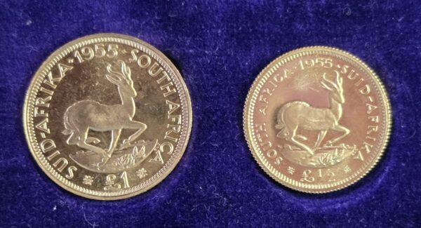 1955 South Africa Eleven Coin Proof Set - Image 3
