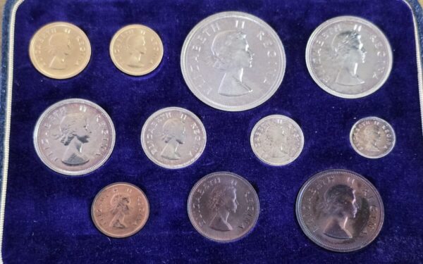 1955 South Africa Eleven Coin Proof Set - Image 2