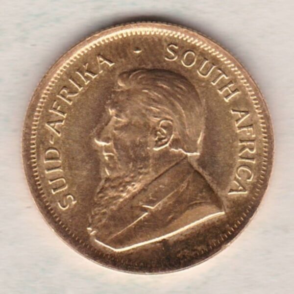 1982 South Africa Gold Quarter Ounce Krugerrand - Image 2