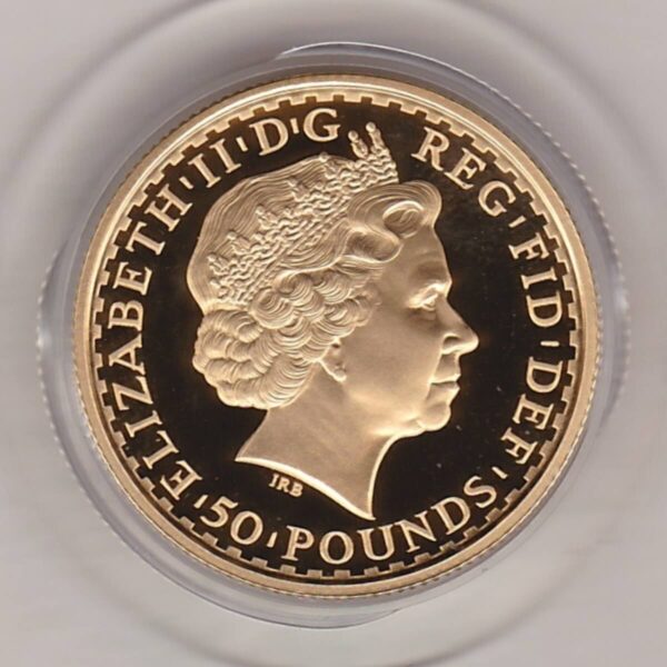 1999 Gold Proof Half Ounce Britannia - Image 2