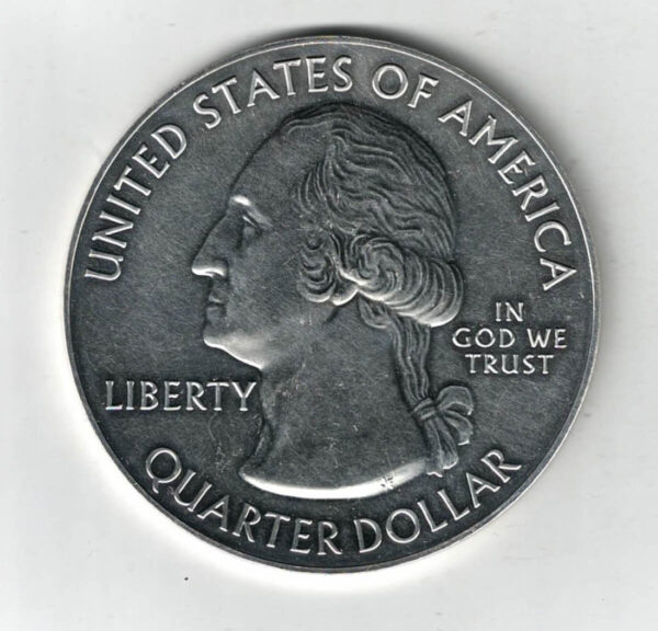 2011 USA Chickasaw Silver Five Ounce Coin - Image 2